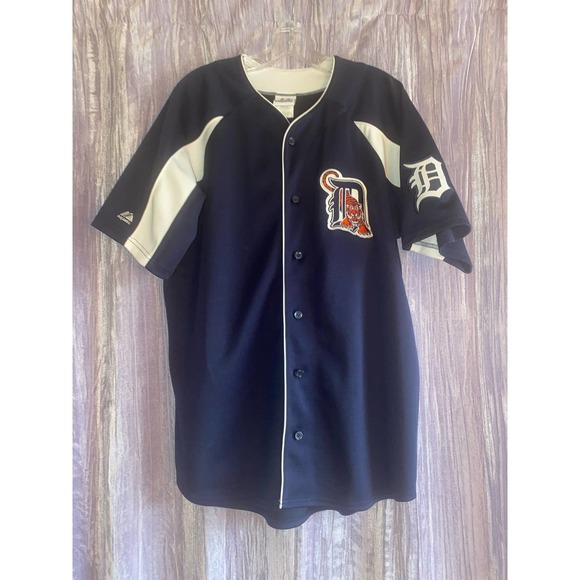 Majestic Shirts Vintage Detroit Tigers Majestic Mlb Baseball Jersey
